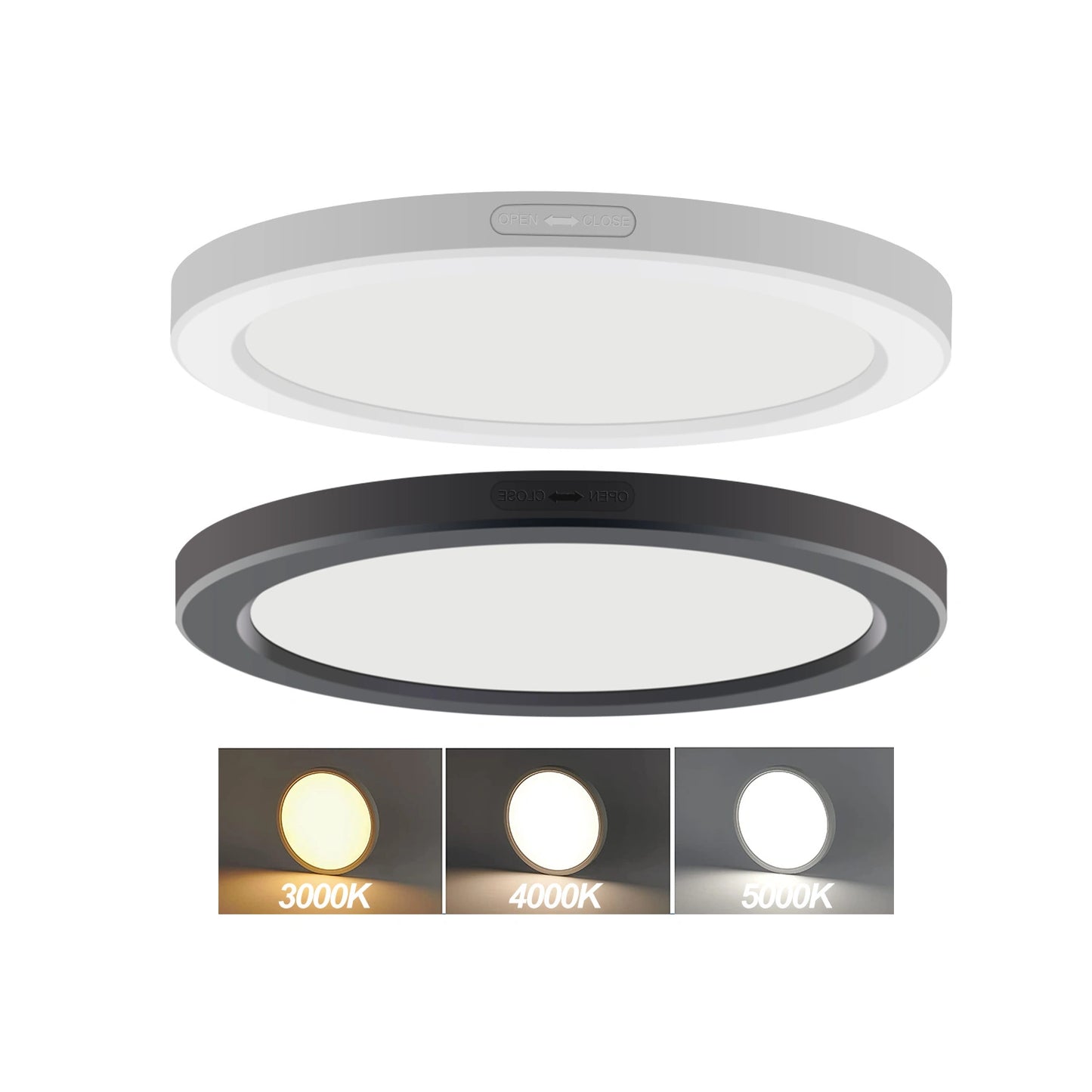 Ultra-thin 7/9/11 Inch Commercial Ceiling Lamp Led Panel Light SY-C011