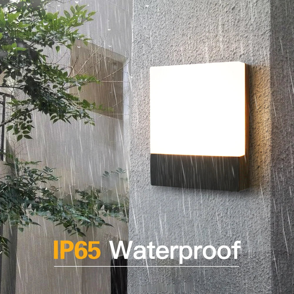 Ip65 Waterproof Contemporary Outdoor Porch Lights For Entry Wall SY-O6666