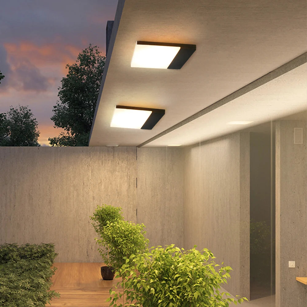 Ip65 Waterproof Contemporary Outdoor Porch Lights For Entry Wall SY-O6666