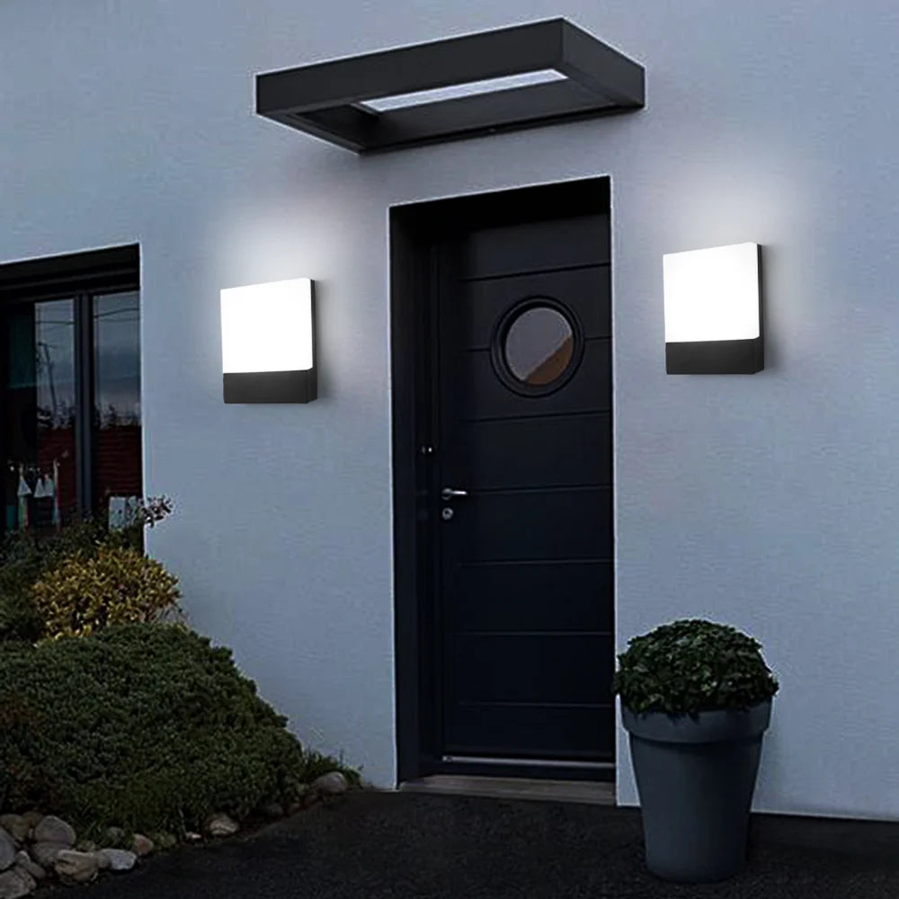 Ip65 Waterproof Contemporary Outdoor Porch Lights For Entry Wall SY-O6666