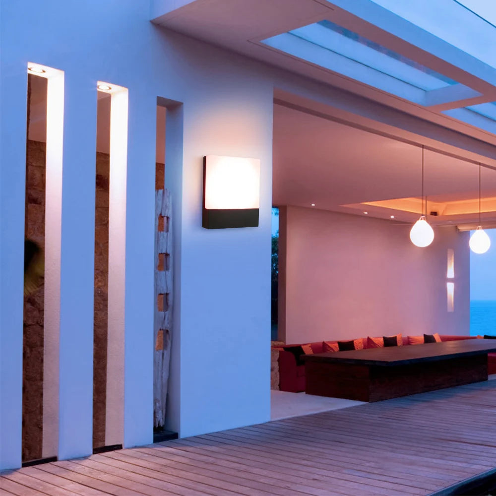 Ip65 Waterproof Contemporary Outdoor Porch Lights For Entry Wall SY-O6666