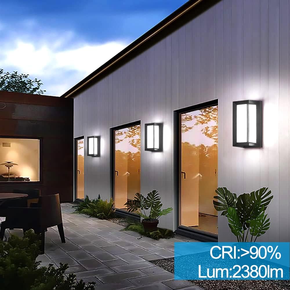 Residential 24W IP65 Outdoor Led Wall Lantern Light SY-O4021