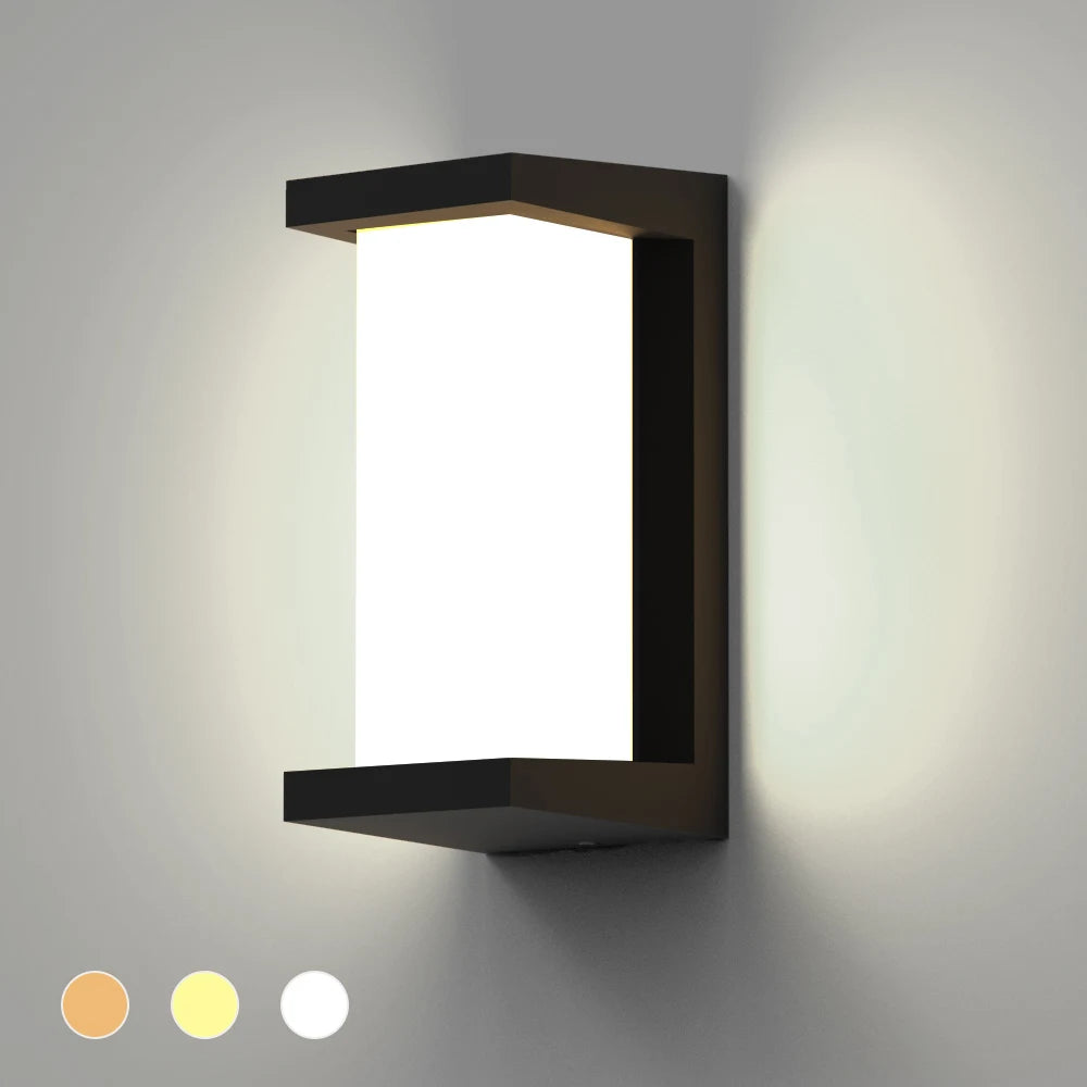 3CCT Changeable Contemporary Outdoor Wall Front Porch Lights SY-9552-3L