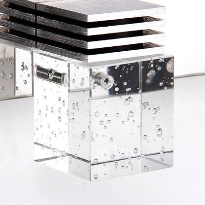 Wholesale Crystal column bathroom wall light bath lighting fixtures SY-V012