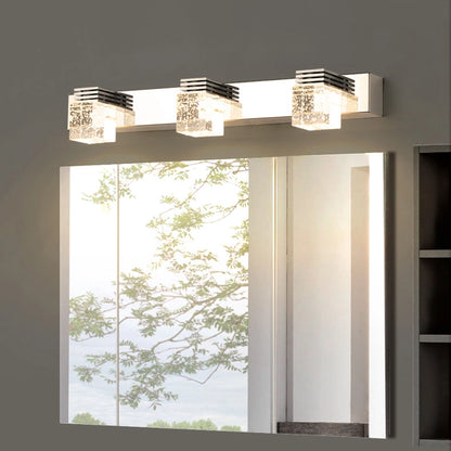 Wholesale Crystal column bathroom wall light bath lighting fixtures SY-V012
