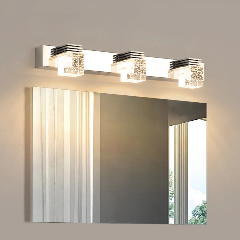 Wholesale Crystal column bathroom wall light bath lighting fixtures SY-V012