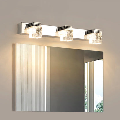 Wholesale Crystal column bathroom wall light bath lighting fixtures SY-V012