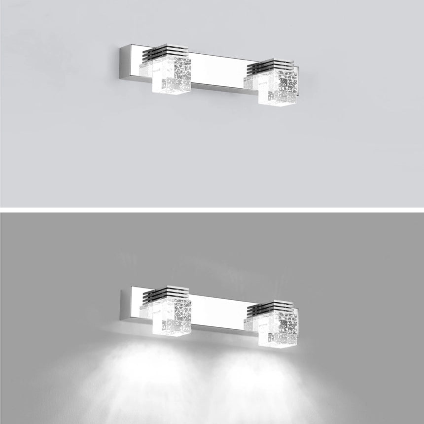Wholesale Crystal column bathroom wall light bath lighting fixtures SY-V012