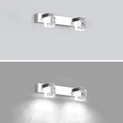 Wholesale Crystal column bathroom wall light bath lighting fixtures SY-V012