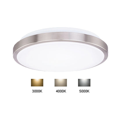 18W 12 Inch Stainless Steel Modern Dining Room Bedroom Ceiling Lights SY-C010