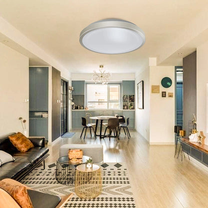 18W 12 Inch Stainless Steel Modern Dining Room Bedroom Ceiling Lights SY-C010