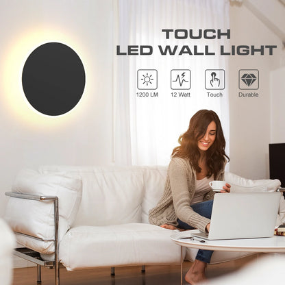 Touchable 12W Aluminum Kitchen Bedroom Lamps On Wall SY-I1011