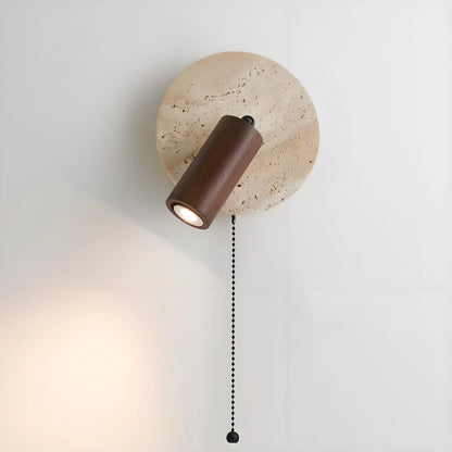 Wabi Sabi Bedside Wall Lights With With Reading Light And Cord SY-IW002