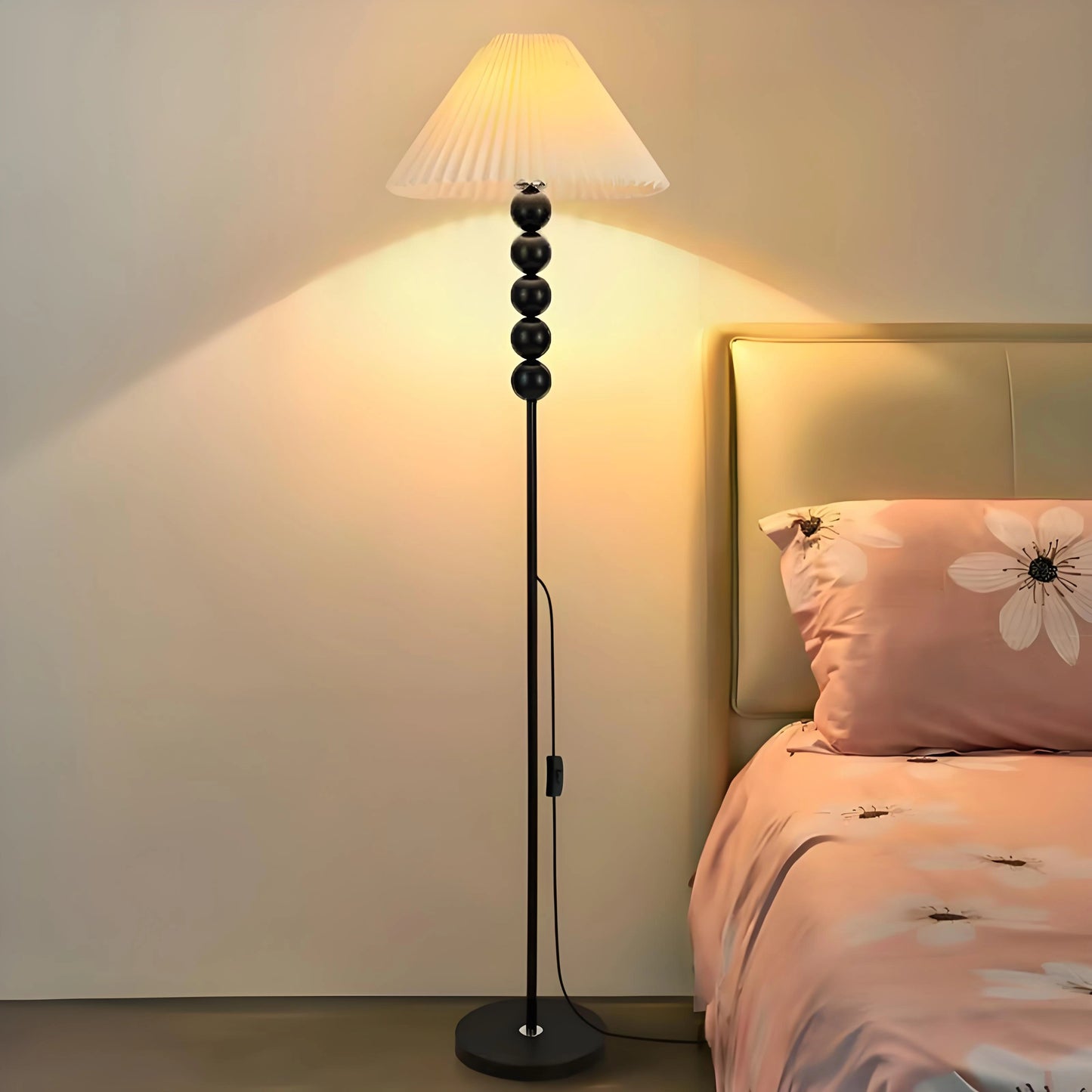 Tall Modern Black Floor Lamp SY-F003