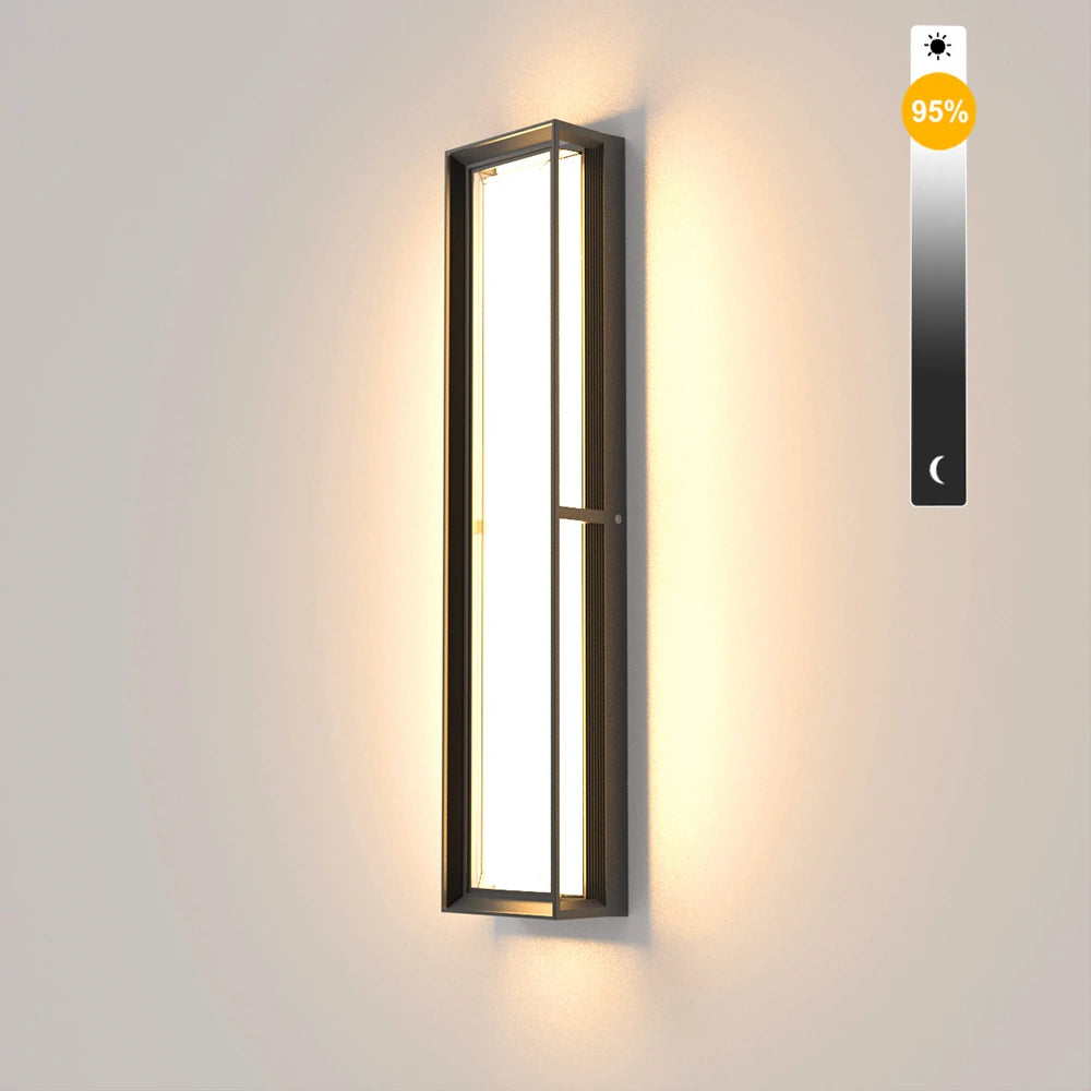 Dimmable Aluminum 24 Inch Led Porch Black Outdoor Wall Lights SY-O9056-D