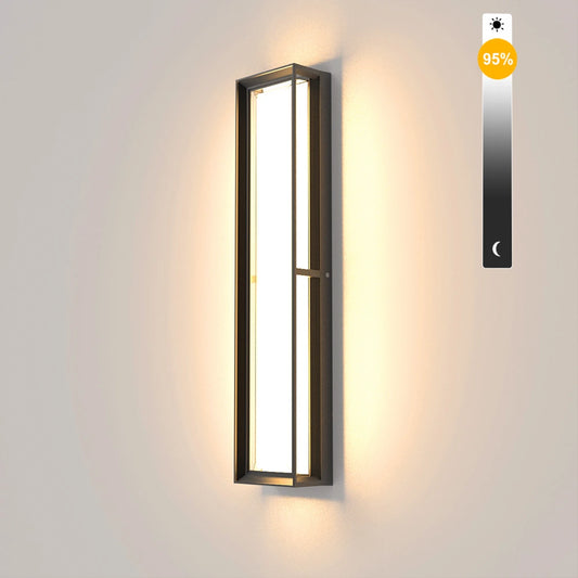 Dimmable Aluminum 24 Inch Led Porch Black Outdoor Wall Lights SY-O9056-D