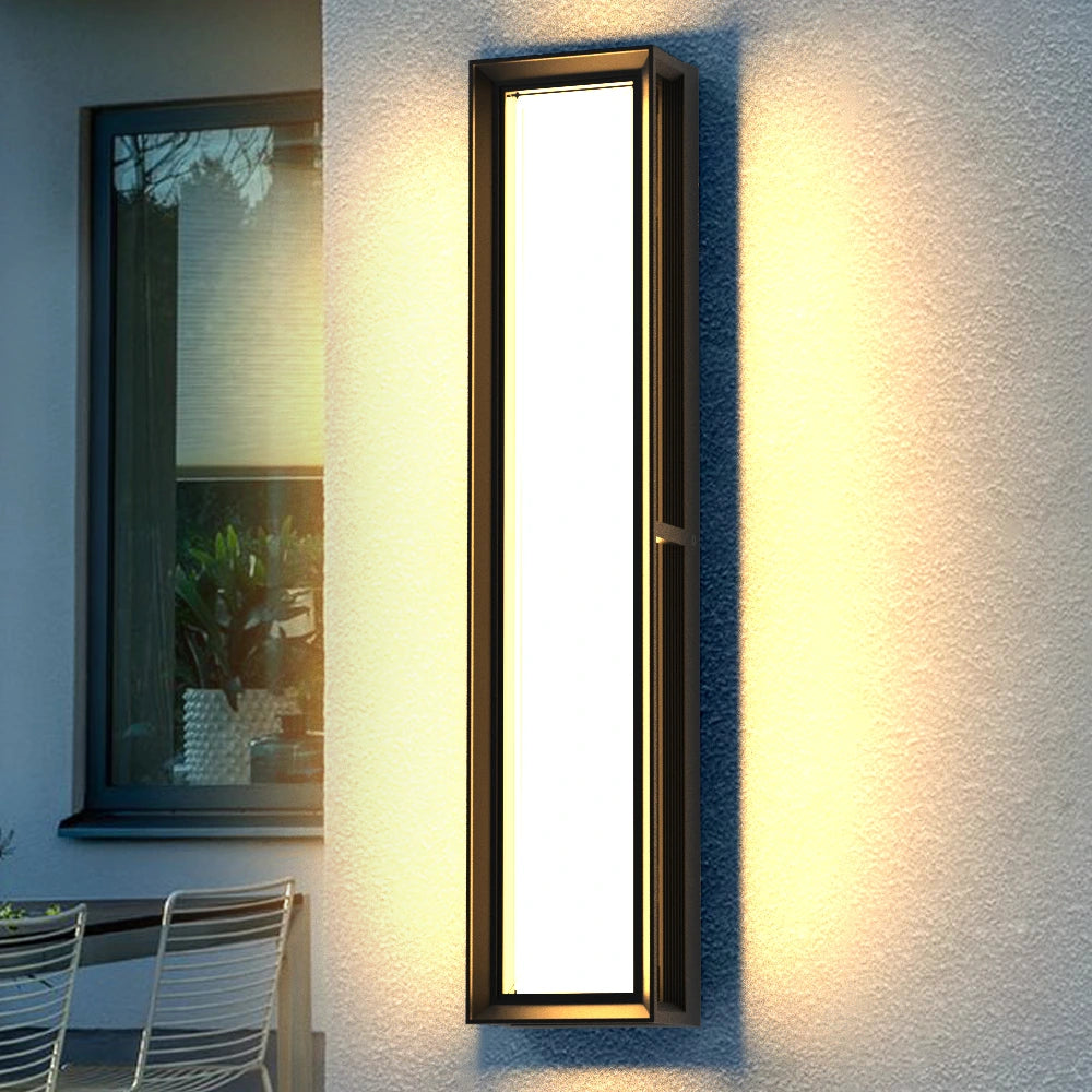 Dimmable Aluminum 24 Inch Led Porch Black Outdoor Wall Lights SY-O9056-D