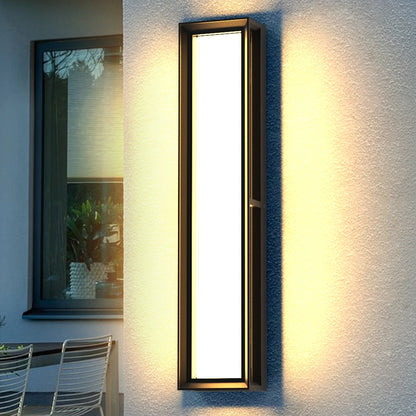 Dimmable Aluminum 24 Inch Led Porch Black Outdoor Wall Lights SY-O9056-D
