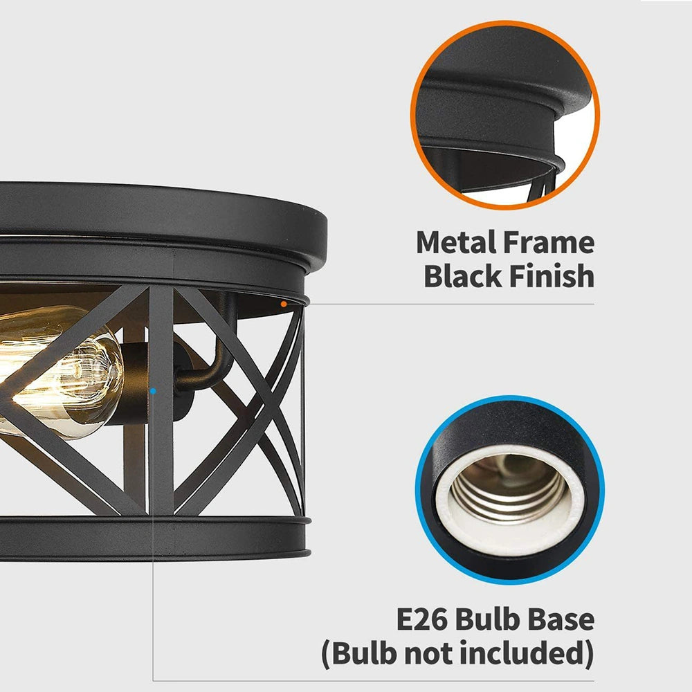 Living Room Dining Room Black Ceiling Lights With AC 85-265V Input SY-C002