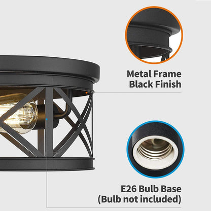 Living Room Dining Room Black Ceiling Lights With AC 85-265V Input SY-C002