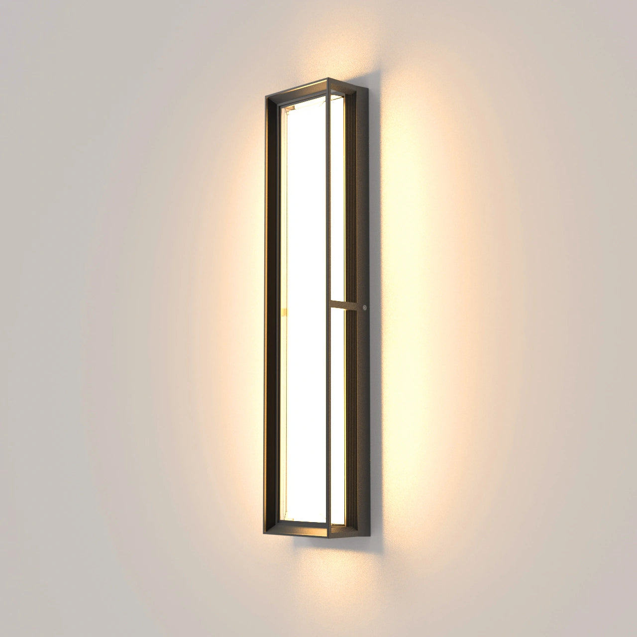 Dimmable Aluminum 24 Inch Led Porch Black Outdoor Wall Lights SY-O9056-D