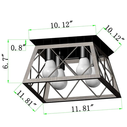 4 Lamp Holders Ceiling Lamps For Kitchen Dining Room Living Room SY-C003