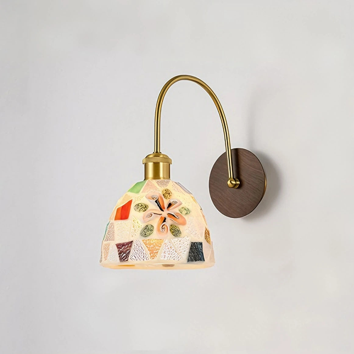 Art Deco Colored Glass Wall Sconces SY-IW008