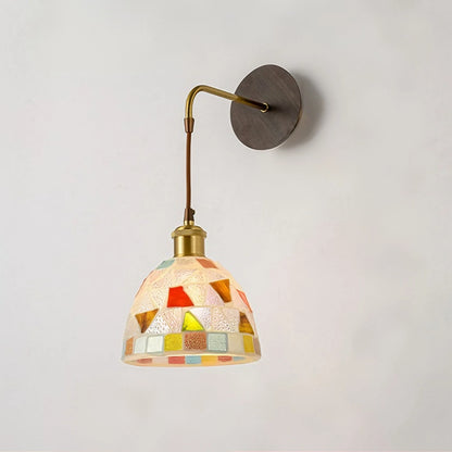 Art Deco Colored Glass Wall Sconces SY-IW008