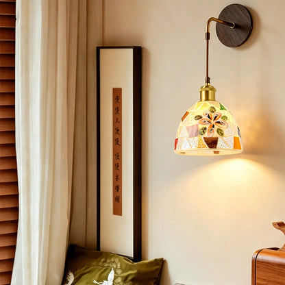 Art Deco Colored Glass Wall Sconces SY-IW008