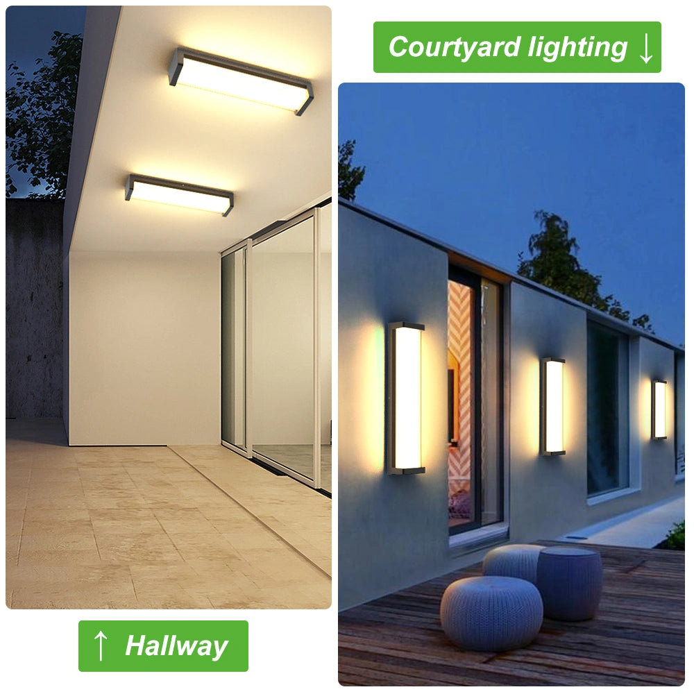 24 Inch Dimmable IP65 Garage Contemporary Wall Lights Outdoor SY-O9076-D