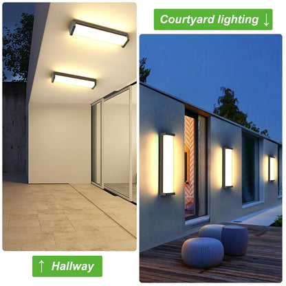 24 Inch Dimmable IP65 Garage Contemporary Wall Lights Outdoor SY-O9076-D