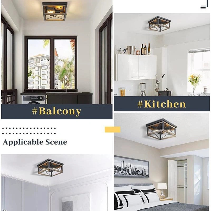 12 Inch 2 Lamps Large Dining Room Kitchen Ceiling Fixtures  SY-C005
