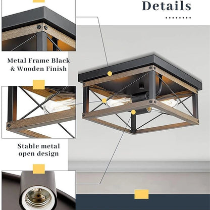 12 Inch 2 Lamps Large Dining Room Kitchen Ceiling Fixtures  SY-C005
