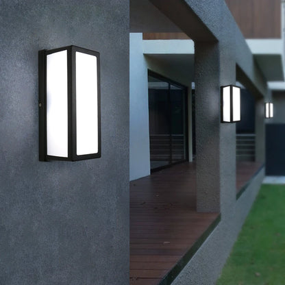 External Panel Light 24W IP65 Wall Mount External Porch Lights For Residential Projects ...