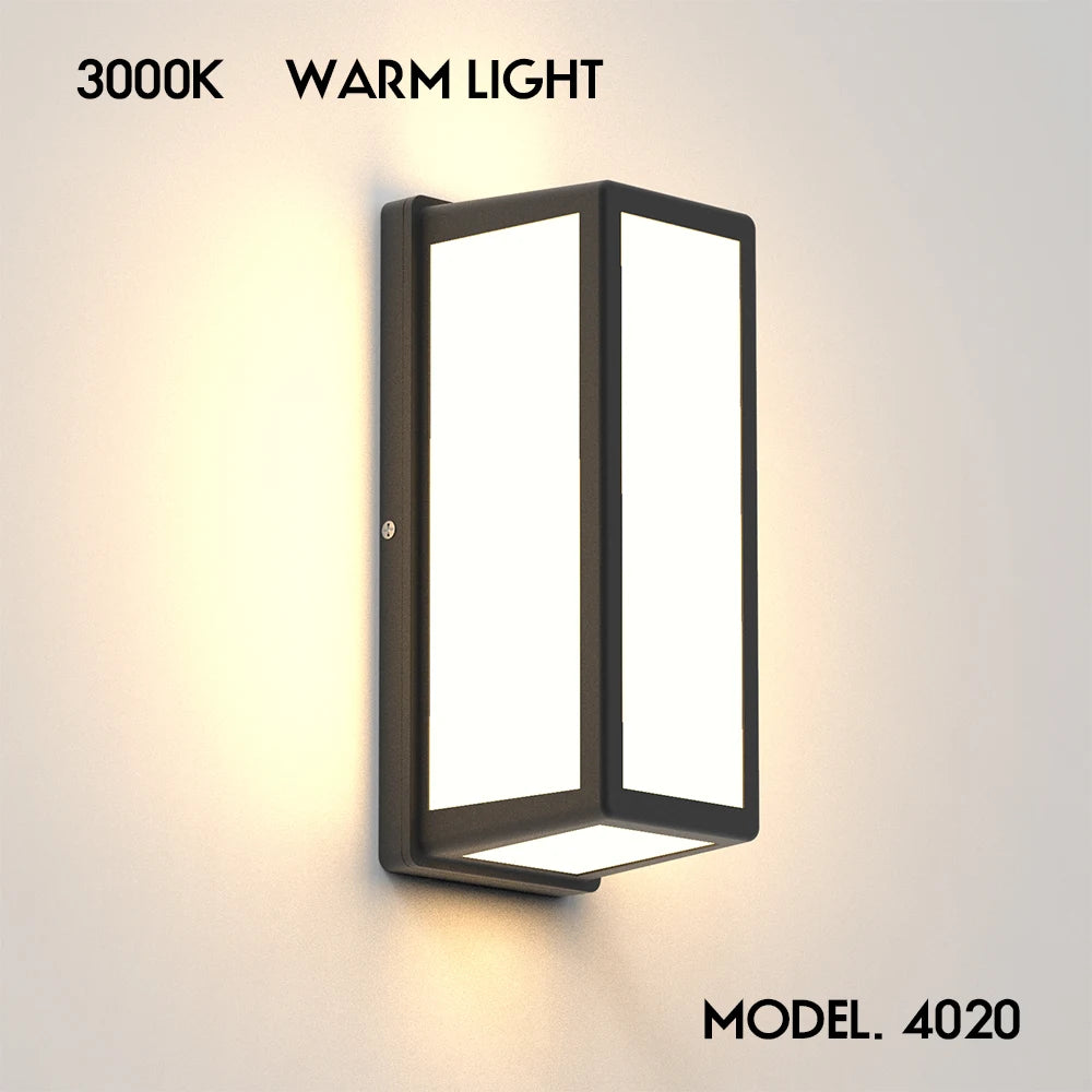 24W Wall Mount External Porch Lights For Residential Projects SY-O4020