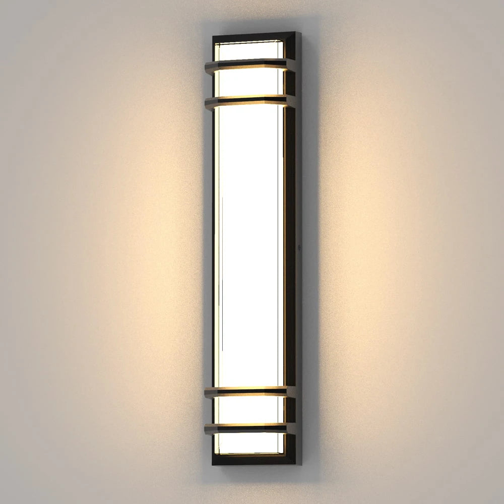 26.32 Inch SCR Dimmable Porch Large Outdoor Wall Lights SY-O9046B-D