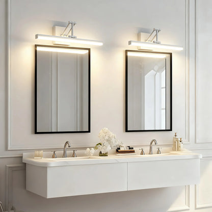 White 3CCT Vanity bathroom mirror light With Swing Arm SY-V015-WHITE