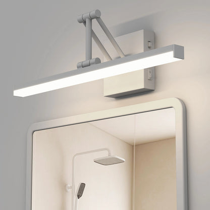 White 3CCT Vanity bathroom mirror light With Swing Arm SY-V015-WHITE