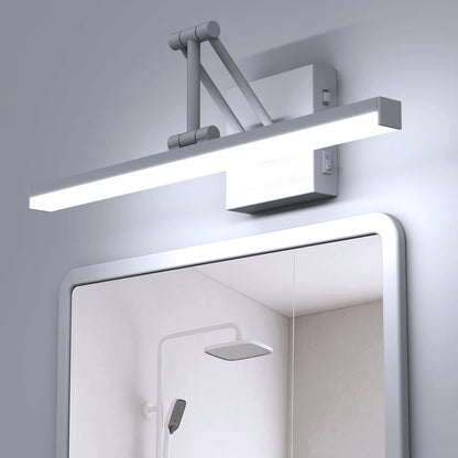 White 3CCT Vanity bathroom mirror light With Swing Arm SY-V015-WHITE