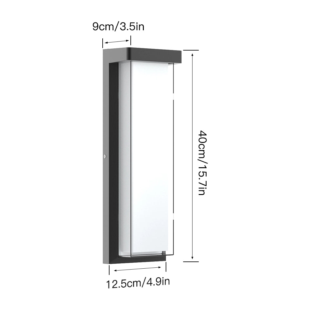 IP65 Dimmable 16-inch LED Outside Wall Lights for Porch SY-O9084-D