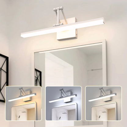 White 3CCT Vanity bathroom mirror light With Swing Arm SY-V015-WHITE