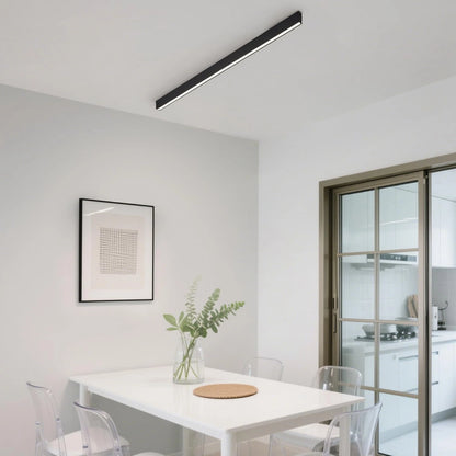 Customize 3CCT Dimmable led linear ceiling light 30 40 60 80 Inch SY-L001