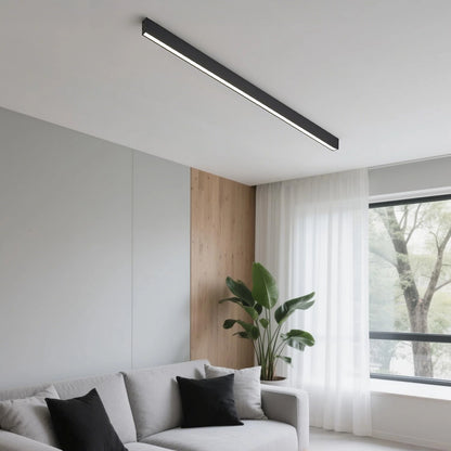 Customize 3CCT Dimmable led linear ceiling light 30 40 60 80 Inch SY-L001