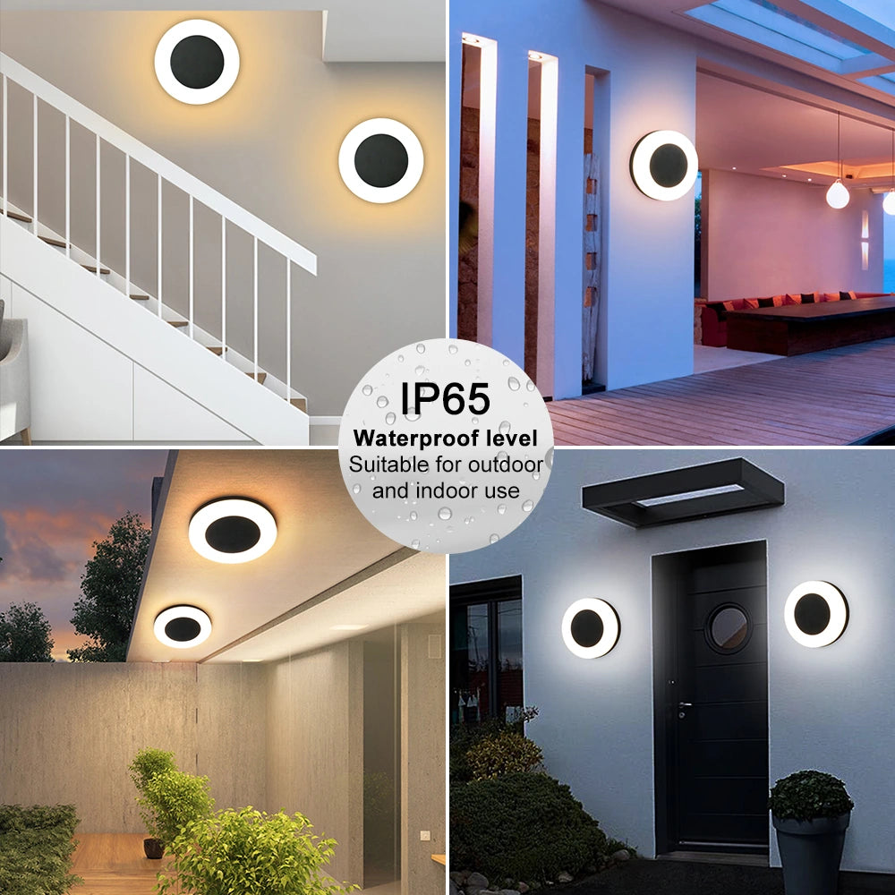 20W Outdoor Ceiling Lights Aluminum Ip65 Exterior Wall Sconce SY-O1005