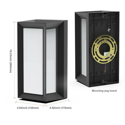 Residential 24W IP65 Outdoor Led Wall Lantern Light SY-O4021