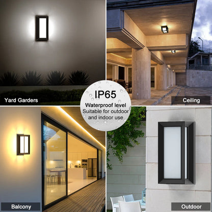 Residential 24W IP65 Outdoor Led Wall Lantern Light SY-O4021