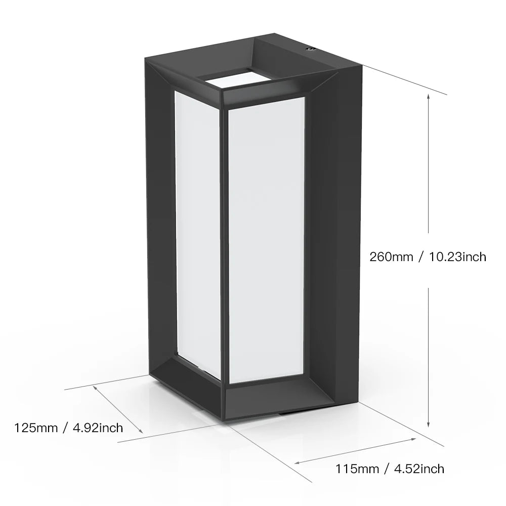 Residential 24W IP65 Outdoor Led Wall Lantern Light SY-O4021
