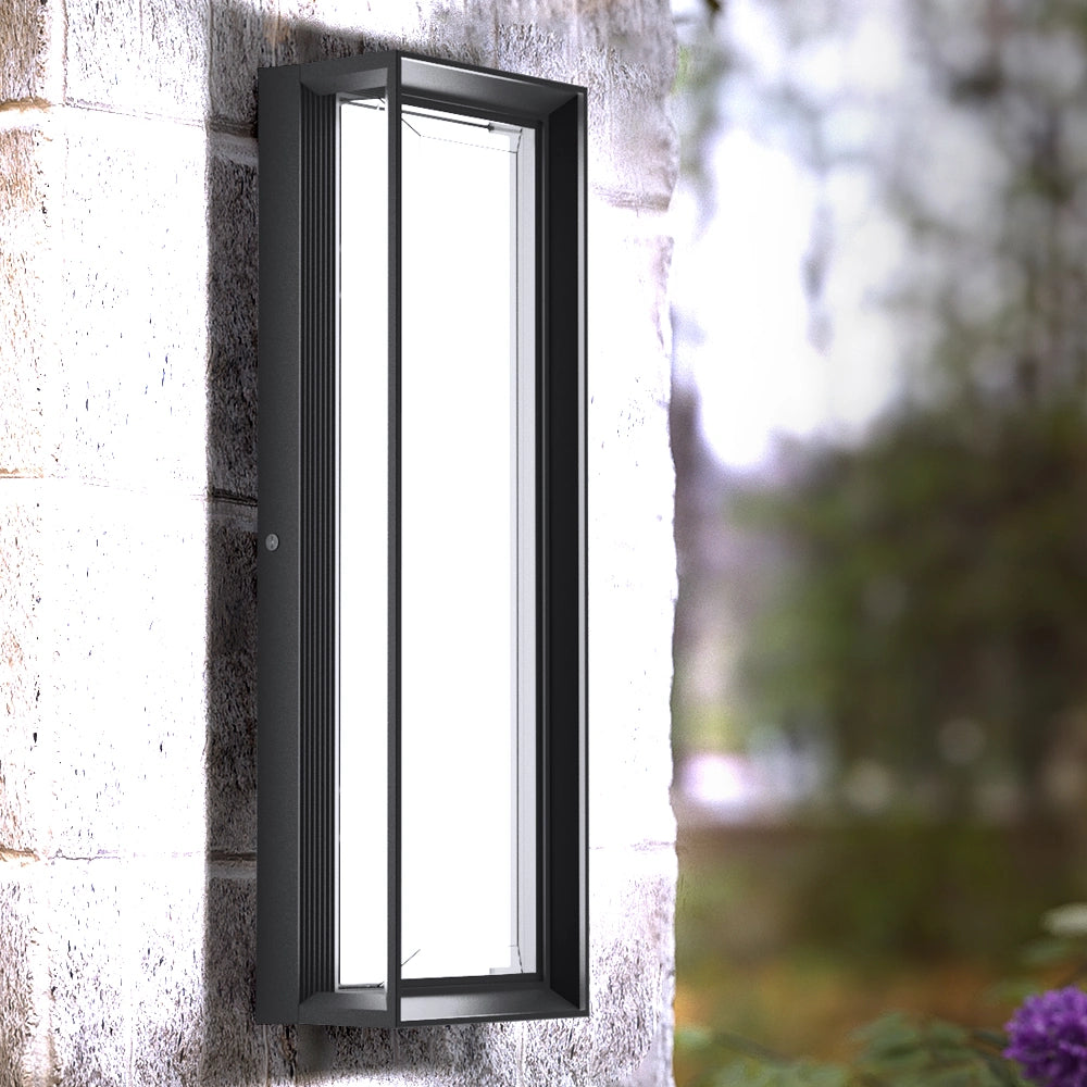 SCR Dimming 16 Inch Outdoor Wall Lamp Aluminuum Porch Light SY-O9054-D