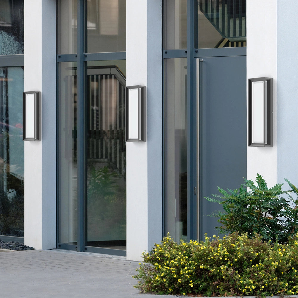 SCR Dimming 16 Inch Outdoor Wall Lamp Aluminuum Porch Light SY-O9054-D