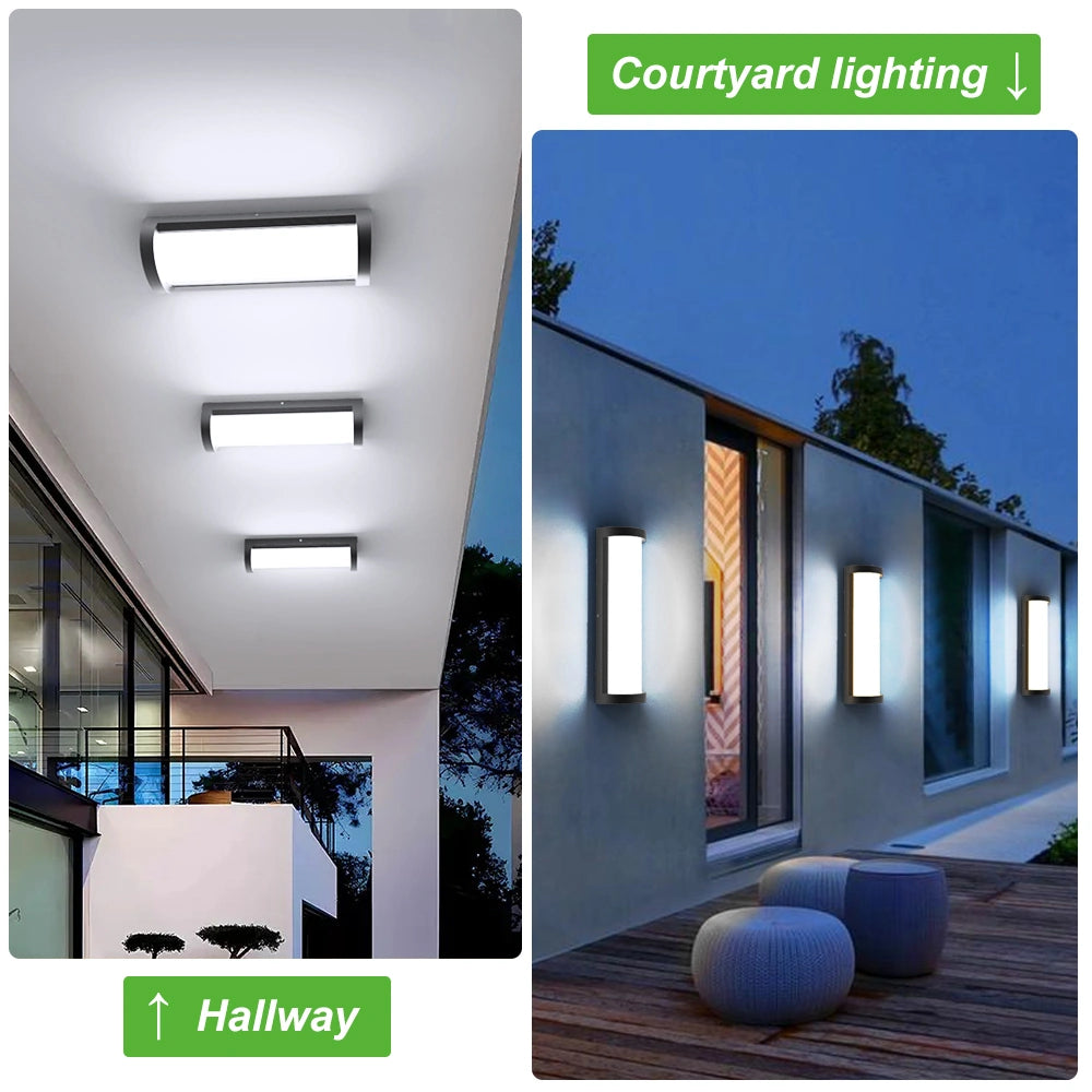 16 Inch Dimmable Wall Lamp Exterior for Porch & Garag SY-O9064-D